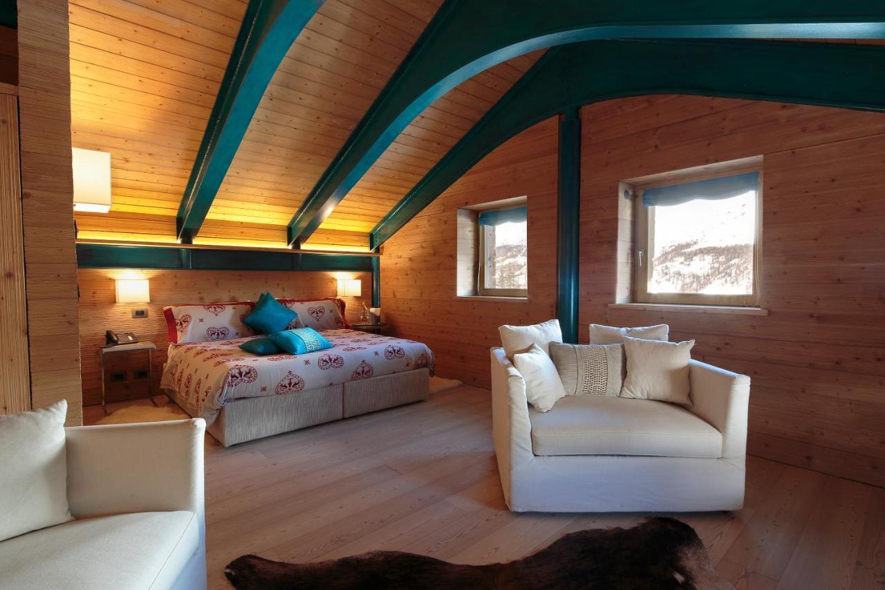 Hotellerie De Mascognaz Champoluc Exterior foto